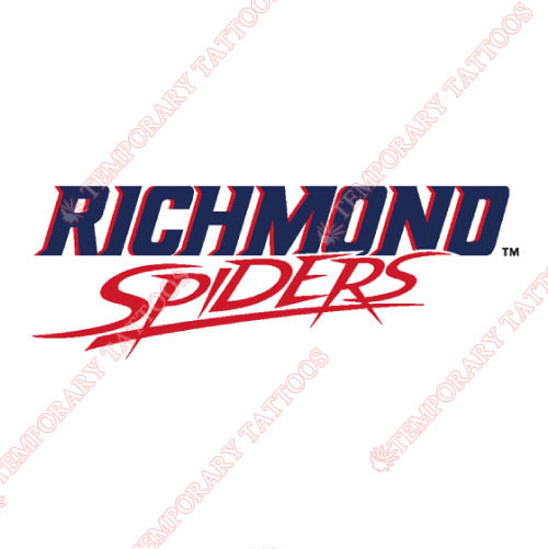 Richmond Spiders Customize Temporary Tattoos Stickers NO.6005
